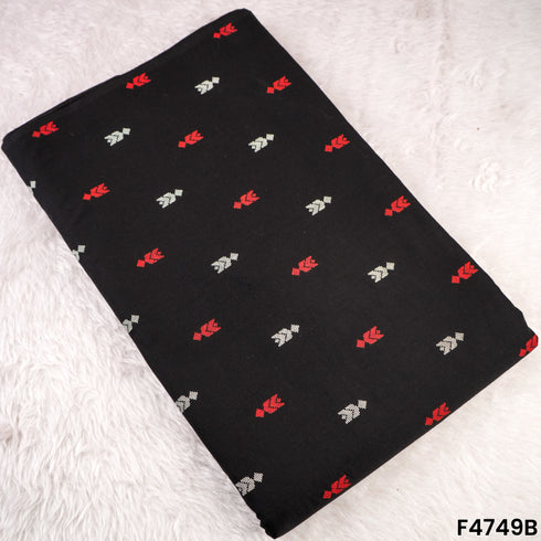 Block Buti Handloom Cotton Fabric- F4749